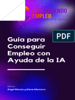 Guía para Conseguir Empleo Con Ayuda de La IA