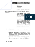 Demanda de Aumento de Alimentos - Santos Guevara Rojas