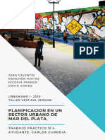 Planificacion en Un Sector Urbano de Mar Del Plata