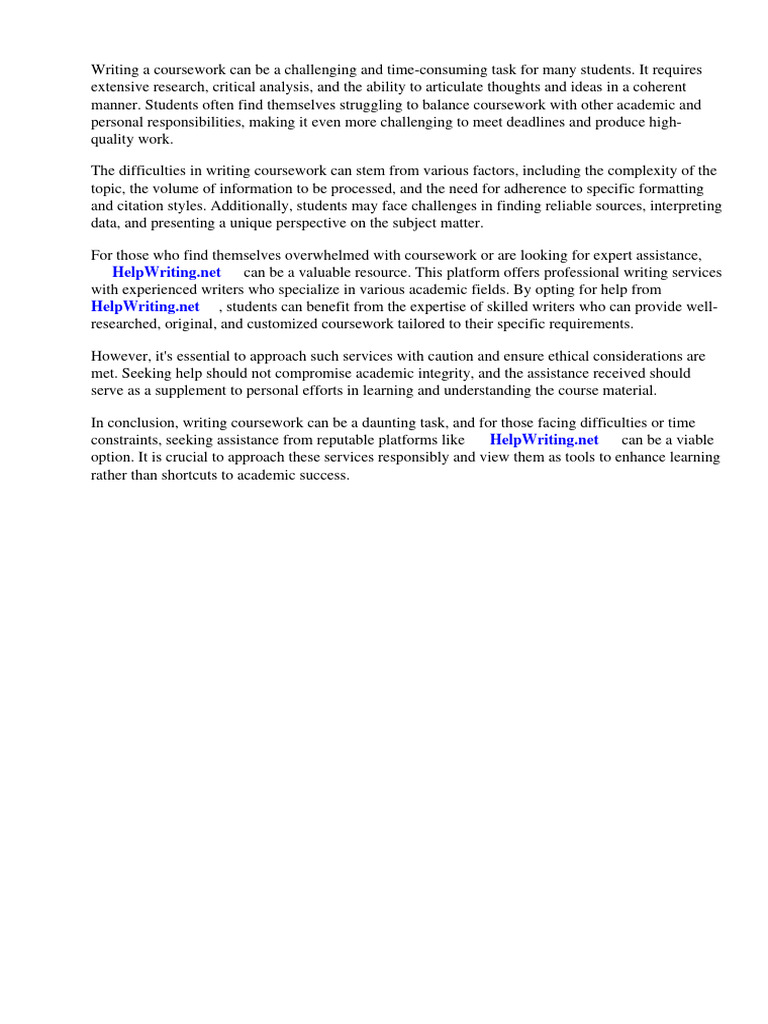 Coursework expert pdf expert