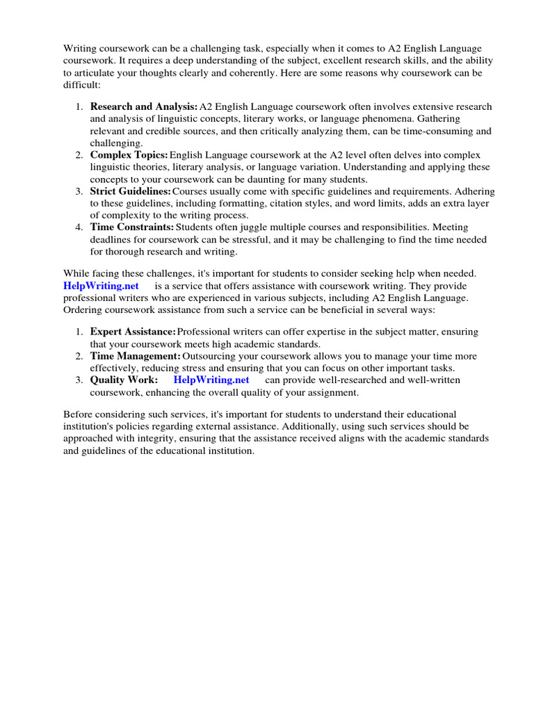 A2 english lang coursework ideas pdf english language linguistics
