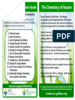 The 12 Principles of Green Chemistry Pocket Guide