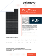 Ficha Técnica SOL 540 GT Mono