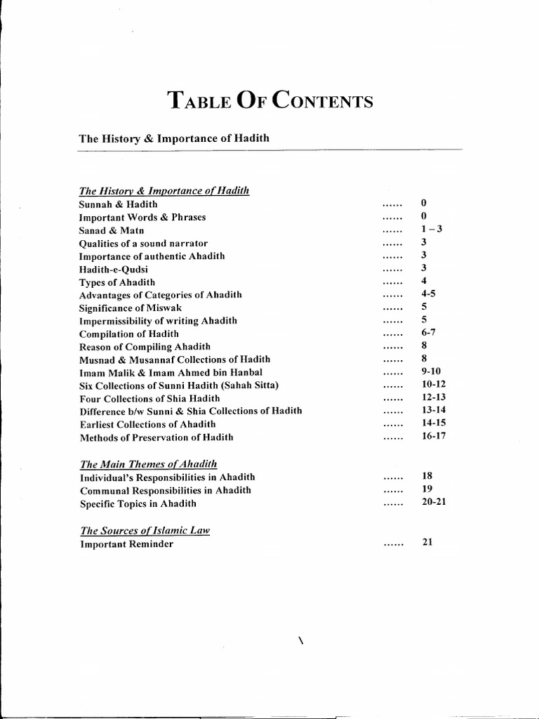 history-importance-of-ahadith-pdf