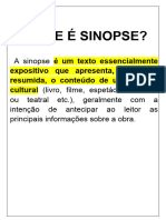 O Que É Sinopse