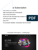 Cinema Plus Subscription Guide