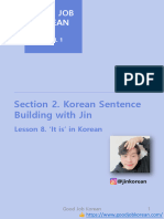 Lesson 8. It Is in Korean