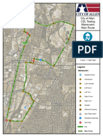 CDL Testing Map - Main Route