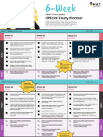 Gmat Focus 6 Week Study Planner 6 June 2023