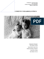 TEMA 20 Crecimiento y Desarrollo Físico en La Infancia y Adolescencia PDF