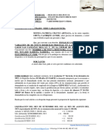 Variación de Domicilio y Otros - Alimentos