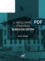 II. Abdülhamid Döneminde Bursa'da Eğitim - Ahmet Vurgun