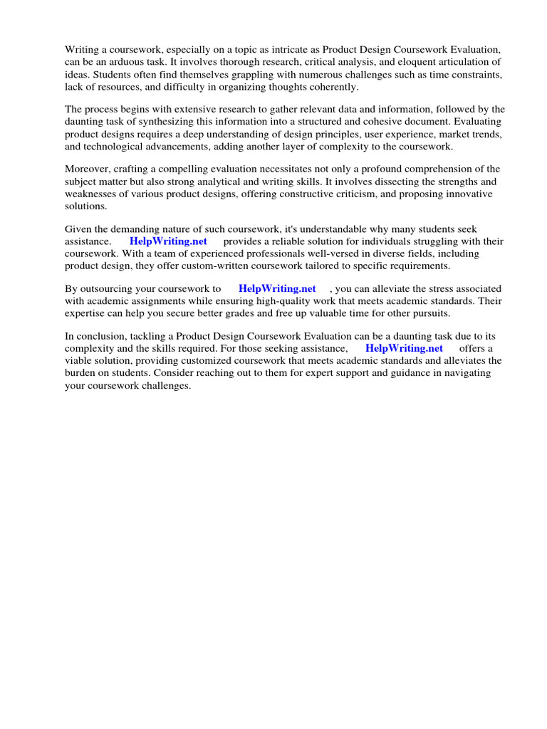 Product Design Coursework Evaluation | PDF | Prototype | Tablet Computer