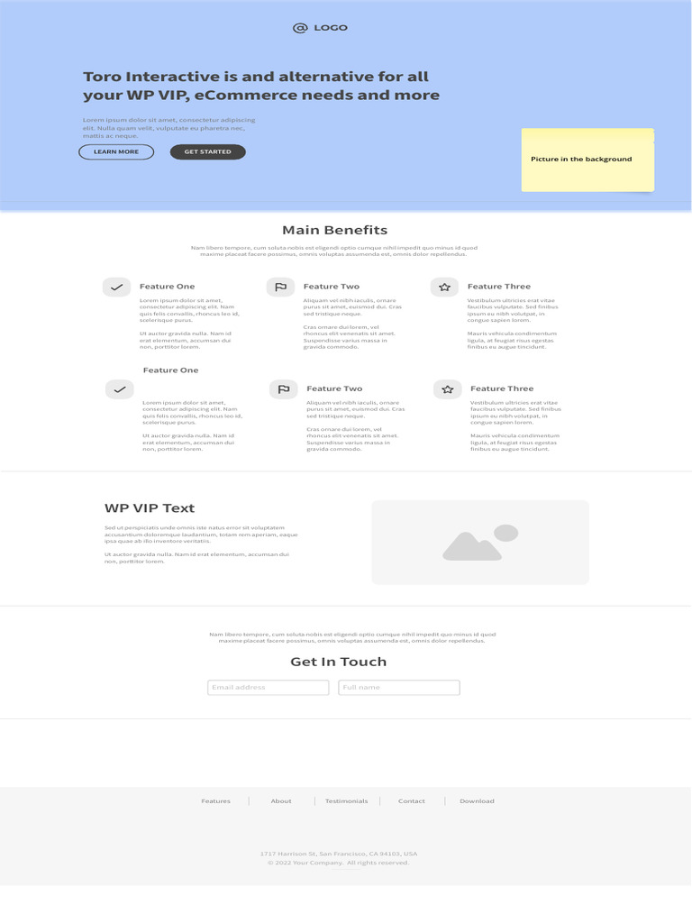 WP VIP Landing Page | PDF