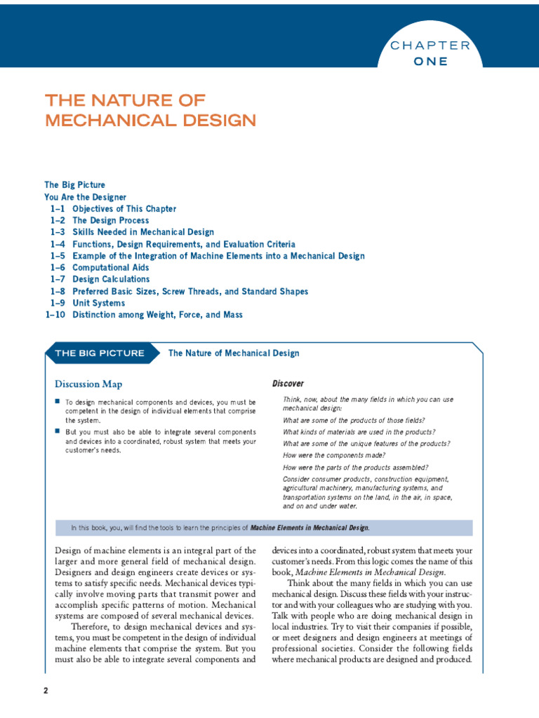 Mechanical Design Pdf