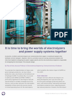Power Systems For Electrolyzers