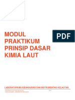 Modul Prinsip Dasar Kimia Laut