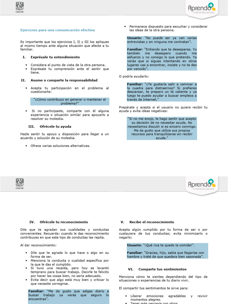 Ejercicios de Comunicación Asertiva | PDF | Crecimiento personal y ...