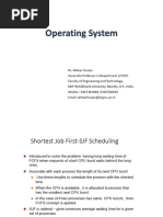 3 Cpu Scheduling SJF RSJF