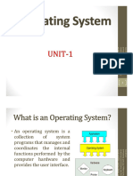 1 Unit1-Operating System Intro