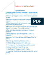 15 Reglas de Oro para Ser Un Buen Estudiante