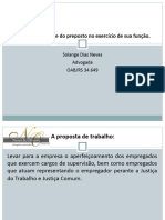 Palestra A Responsabilidade Do Preposto No Exercicio de Sua Funcao Dra Solange