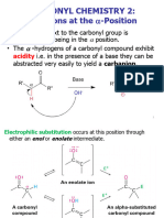 (Topic 2) Carbonyl Chemistry 2 2022
