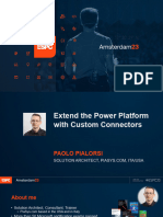T1 - Extend The Power Platform With Custom Connectors