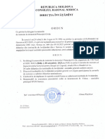 Ordin cu privire la delegare la cursurile de instruire în domeniul Protecției Civile (1)