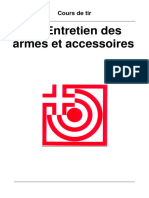 Entretien Des Armes Et Accessoires