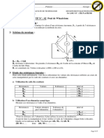 tp2 Pont de Wheastone