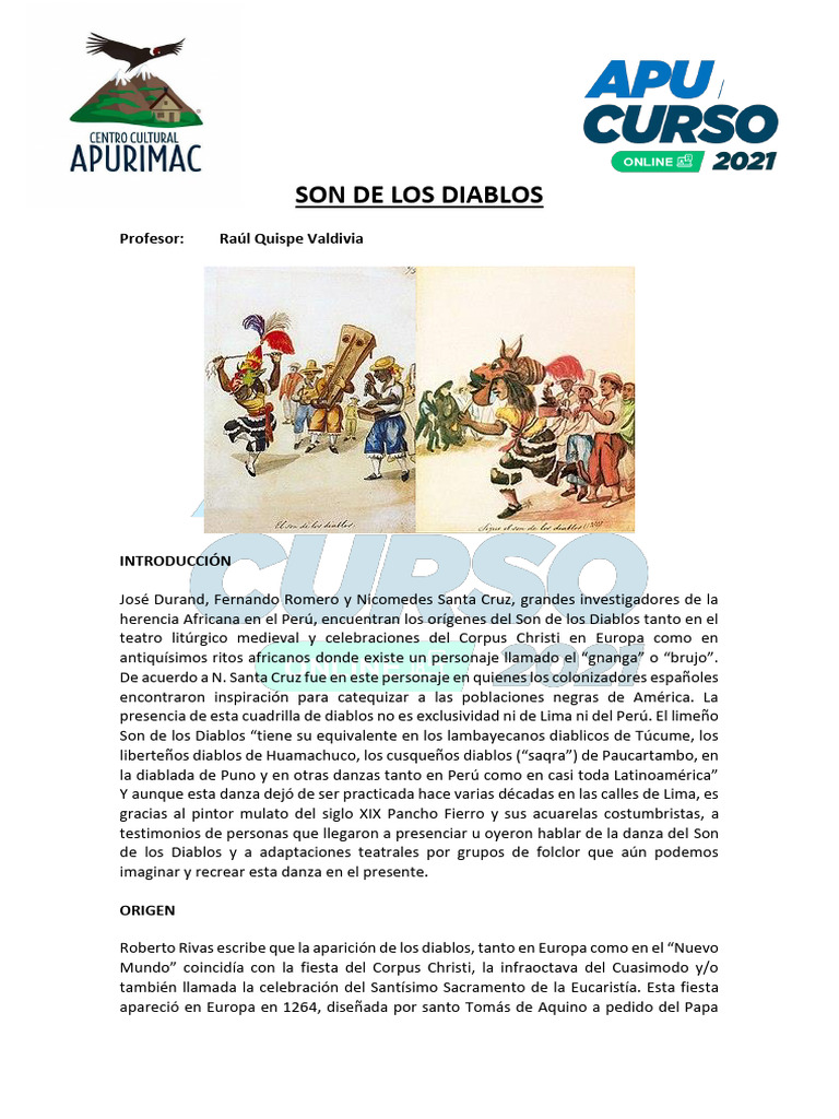 El Son De Los Diablos Pdf