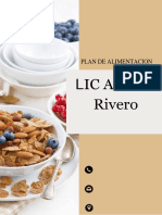 Plan de Alimentacion Diabetes