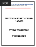 V - 18EC55 - Electromagnetic Waves - Dr. Dankan Gowda V Asst. Professor, ECE