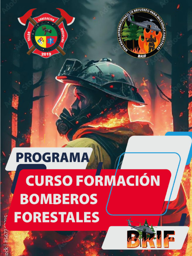 Curso Formacion De Bomberos Forestales Pdf Bombero Fuego Fatuo
