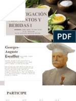 Exposición Alimentos, Chefs