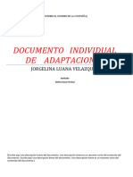 Documento Individual de Adaptaciones Curriculares Jorgelina 2017