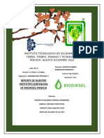 RMDS Obtencion de Biodiesel (REPORTE)