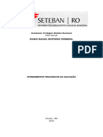 Avaliação Disciplin Hamartiologia e Soteriologia