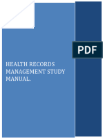 Health Records Manual Diploma Notes.