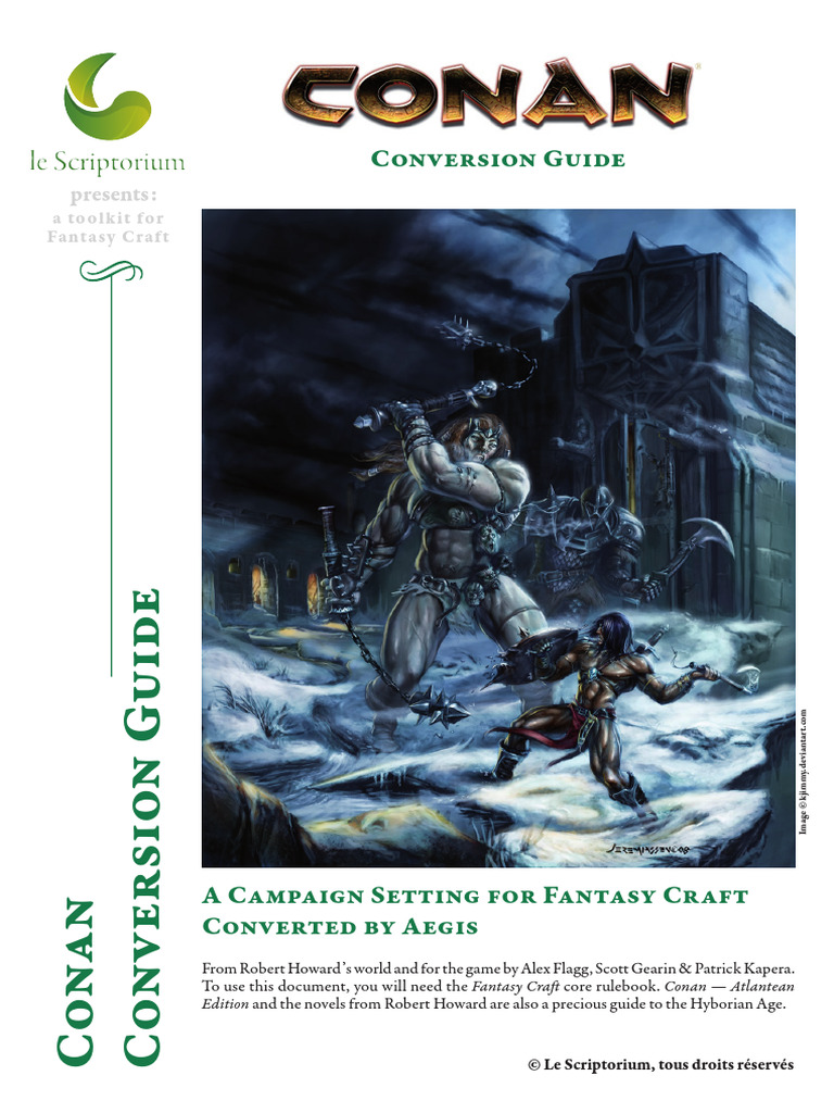 Conan Conversion Guide | PDF