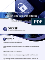 Hacking Etico Cacería de Vulnerabilidades - En.es