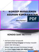 Konsep Manajemen Asuhan Keperawatan