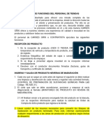 Manual de Funciones Del Personal de Tiendas Ed. Dept Comercial