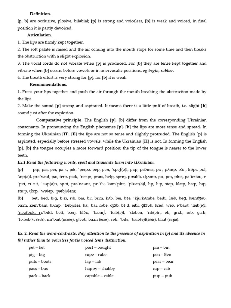 Ex 1 read the following words spell and translate them into ukrainian