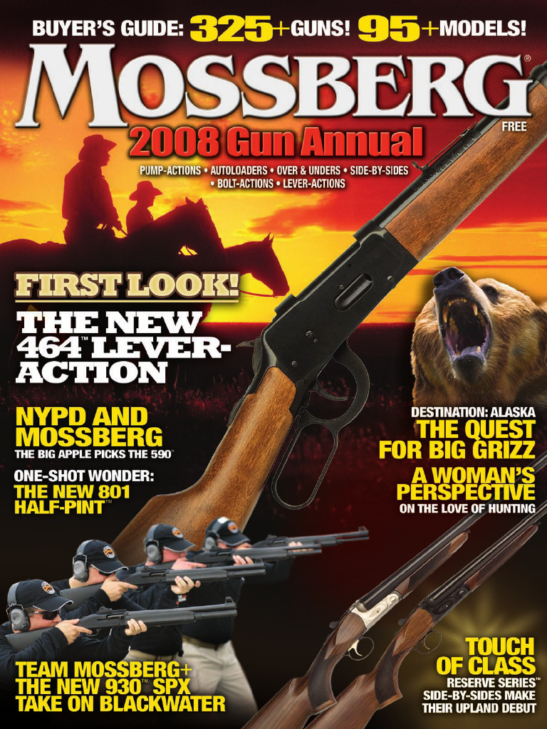 Mossberg 2008 Mossberg Catalog Download Free PDF Projectiles Firearms