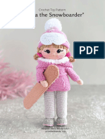 Muñeca Rosa Amigurumi 