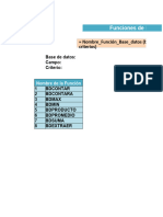 Funciones de Base de Datos