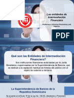 Las Entidades de Intermediacion Financiera