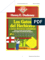 Los Gatos Del Hechicero - Henry Dudeney
